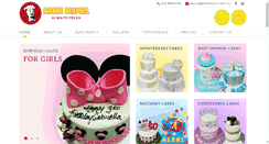 Desktop Screenshot of cakemania.com.au