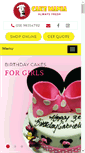 Mobile Screenshot of cakemania.com.au